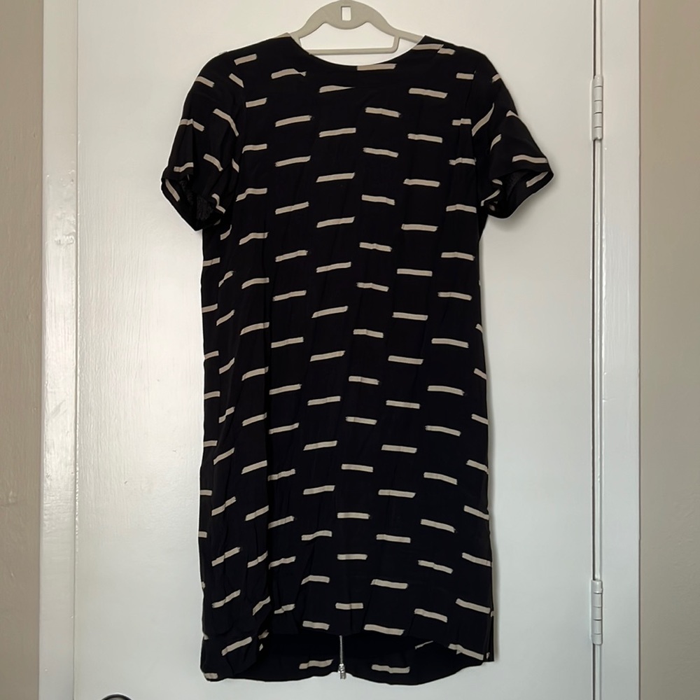 Madewell Navy Kat Shift Dress